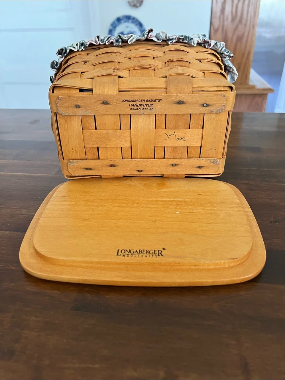 Longaberger Recipe Basket, 1998